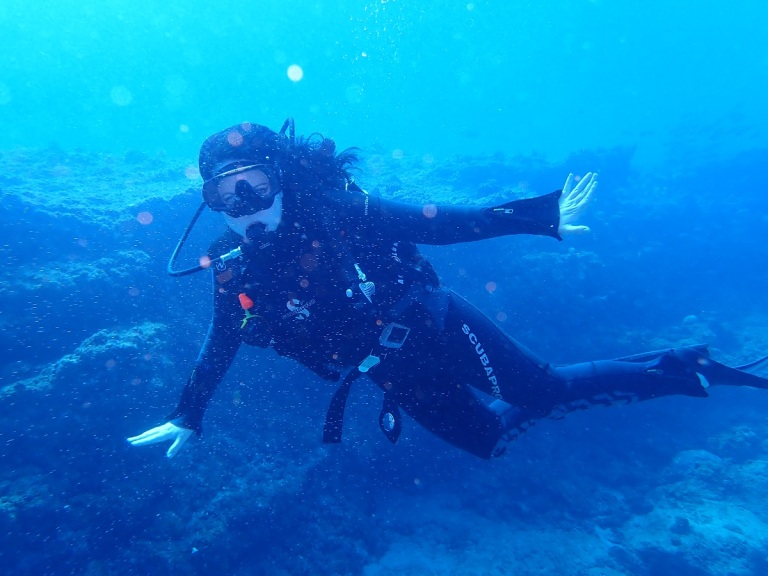 Diving in the Indian Ocean of Mauritius!